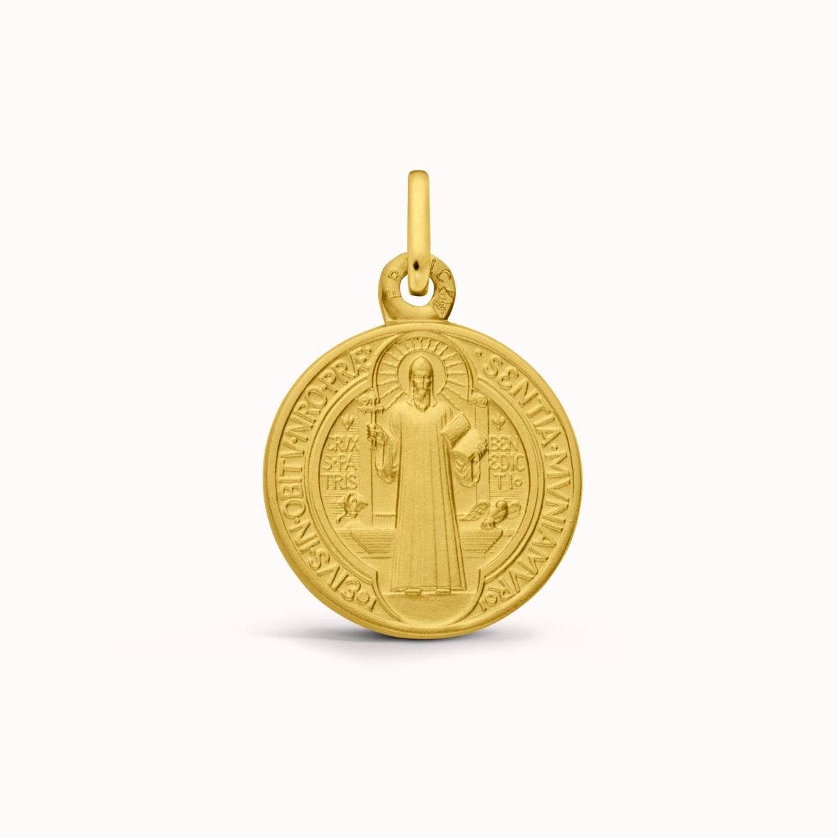 médaille Saint Benoît en or jaune