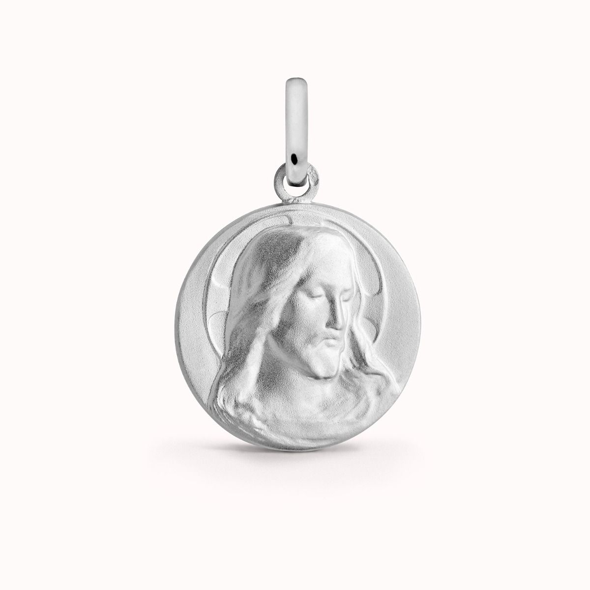 médaille portrait Christ en argent