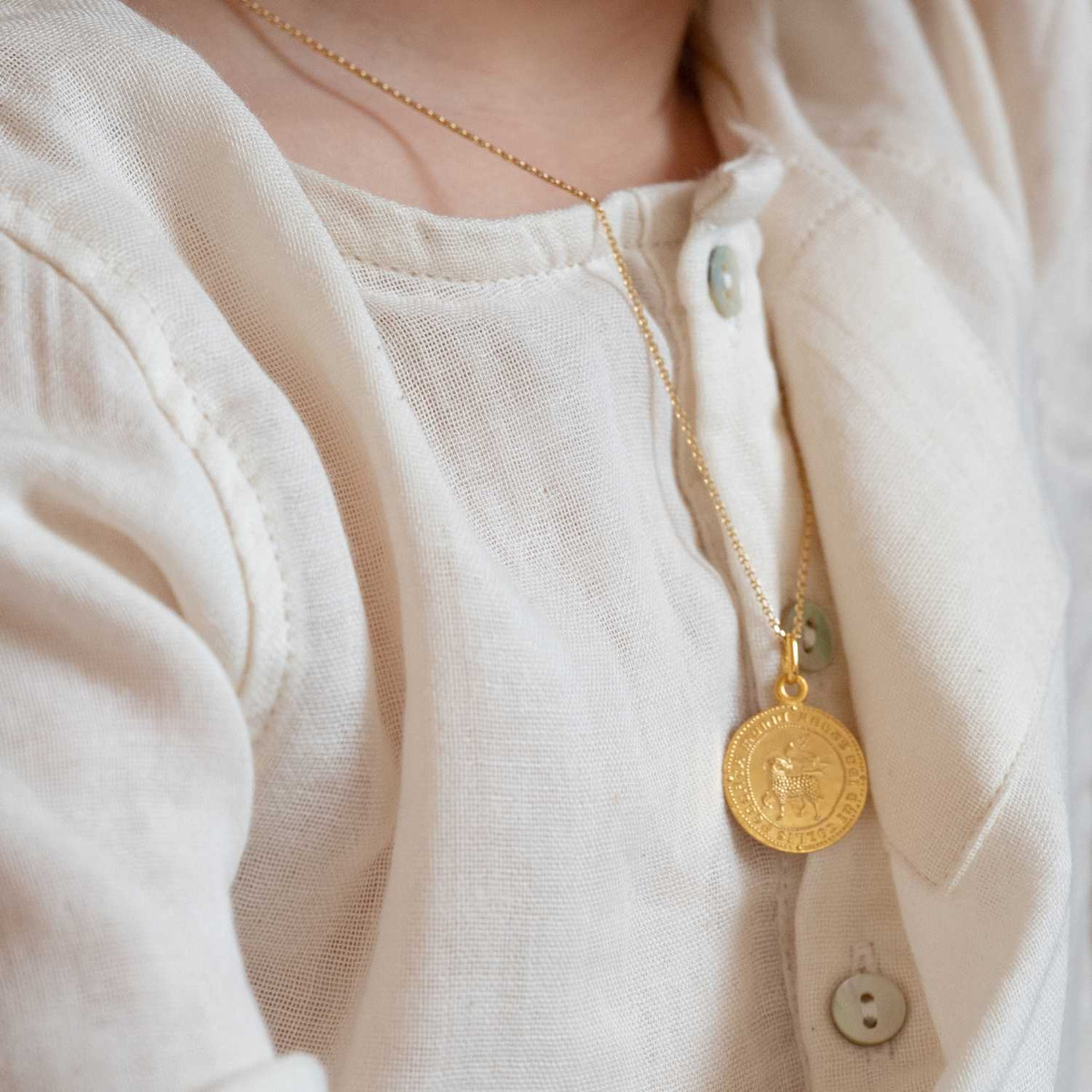 médaille agnus dei pour garçon