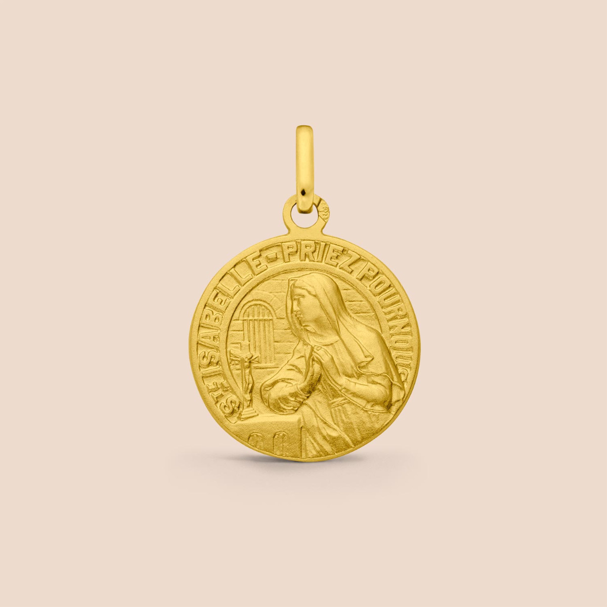 Médaille Sainte isabelle Sanctis