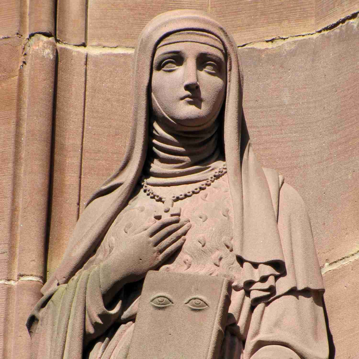 statue Sainte Odile