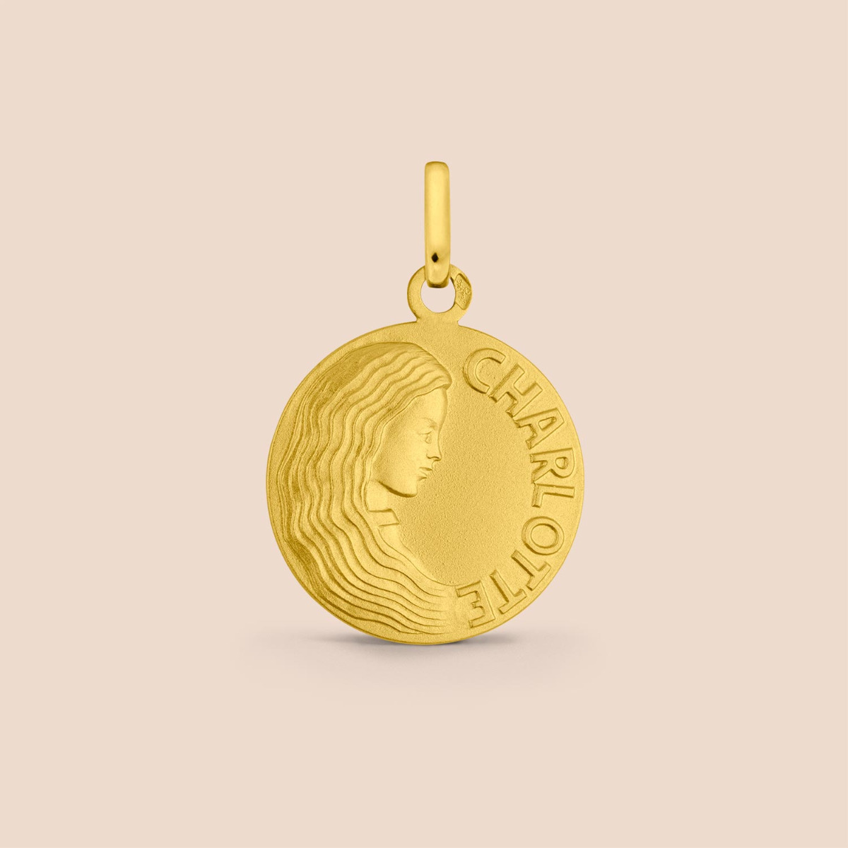 médaille prénom Charlotte