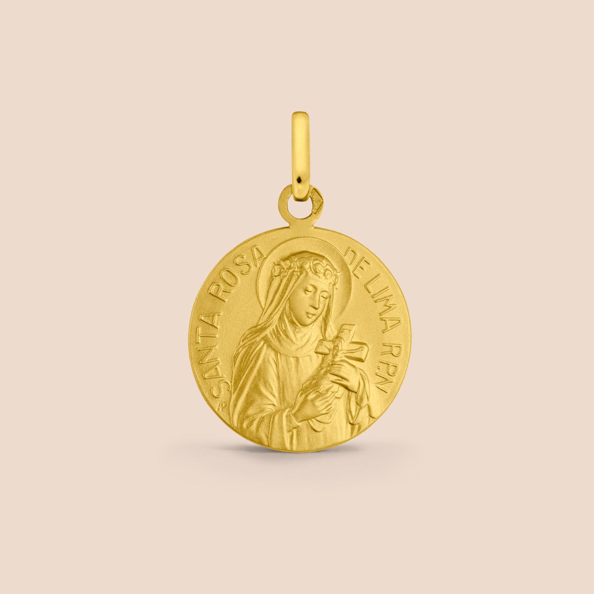 médaille prénom Rose